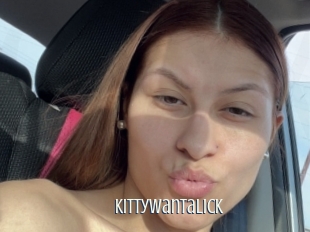 Kittywantalick