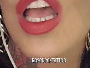 RoseNeckTattoo