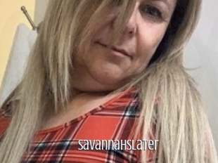 Savannahslater